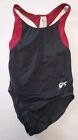 Gk Elite Gymnastics Dance Leotard Child Large Black 