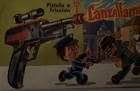 Pistols A Friction Vintage Toy Space Gun Looks Used But Chrome Paintwear  Nib