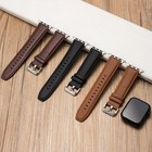 Genuine Leather Band For Apple Watch Ultra 49mm 45mm 44mm 42mm 41mm 40mm 38mm Se