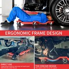 36 40  Professional Low Profile Mechanic Creeper Repair Automotive Creeper 360lb