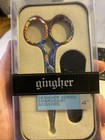 Gingher Designer Series Elena 4  Embroidery Scissors Made In Italy Retired