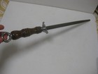 Vintage 12  Steel Foster Bros  Knife Honing Steel   Sharpener Usa 1940s 18 5  L