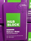 New H r Block Tax Software Deluxe   State 2024 Pc mac  same  Day Code   Read