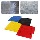 4pcs Concrete Texturing Skin 24x24  Concrete Stamps Mats Set Concrete Stamping