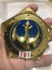 Star Wars Mandalorian New Republic Marshall Badge Medal Metal Prop Cara Dune