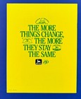 John Deere 1987 Full Lineup Brochure The Long Green Line Excellent 32 Pages Wow