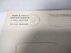 Us 1944 1945 War And Navy Dept V Mail Empty Envelopes Lot Of 6
