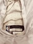 Nike Nba Toronto Raptors Game Used On-court Warm-up No Sleeves Hoodie White