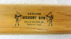 Vtg 54  Long Hickory Bow Rollin Wilson  Memphis Tennessee Archery Hunting Target
