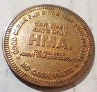 Hma Carwash Coin Since 1964 1 Car Wash Token Good Clean Fun