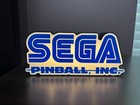 Lighted Sega Pinball Sign