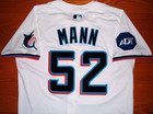 Miami Marlins Brandon Mann Game Issued Un Worn Jersey  chiba Lotte Marines Japan