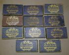 1940 Gold Tone  Safety Razor Blades  Vtg 11 Packs Nos  Old Country Store Stock