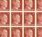 Stamp Germany Mi 792 Sc 515 Sheet 1941 Wwii Fascism Hitler War Era German Mnh