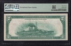 Fr  765 1918  2    battleship    Federal Reserve Bank Note Pmg Uncirculated-63epq