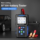 Topdiag Bt300 Car Battery Load Tester 12v 24v 20-2000cca Auto Battery Analyzer