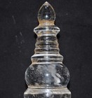 8 old Tibet Buddhism Temple Crystal Carved Buddha Tower Stupa Tower Statue