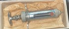 Vintage Steel And Glass    royal Syringe     Veterinary Livestock Medicine Syringe