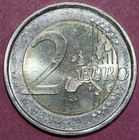 San Marino 2002 2 Euro  Government Building low Mintage-foreign Coin  25 6mm ii 