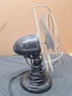 Vintage Art Deco Metal 8  Osciallating Desk Fan  Works