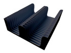 Black Minidisc Tray  holds 40 Discs In Cases  Storage holder stand rack box