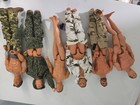 Lot Of 6 Gi Joe Hasbro   Lanard Sets Uniforms Boots And Weapons Vintage