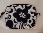 Nwot Vera Bradley Small Cosmetic Bag In Retired Night   Day