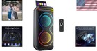 Portable Karaoke Machine With Led Disco Light