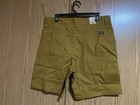 New Prana 34 Men   s Double Peak Antique Bronze Standard Fit Cargo Shorts