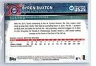 2015 Topps Update Byron Buxton Rookie Card  us25   Minnesota Twins