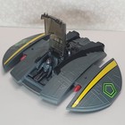 Vintage 1978 Cylon Raider Ship W  Pilot   2 Firing Missiles     Galactica Mattel