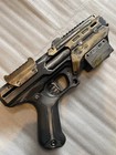 Mandalorian Star Wars Style Blaster Gun Weathered Painted Prop Cyber Prop