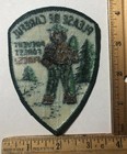 Vintage Smokey The Bear Patch Please Be Careful Prevent Forest Fires Park Ranger