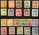 Stamps-egypt -1937 1944-farouk-a-2 Complete Sets-21 Stamps-scott