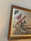 Miller High Life Beer Diamond Wildlife Series Mirror Sign-northern Pike-   tip Up   