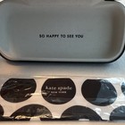 Kate Spade New York Green black Hard Clamshell Case For Glasses