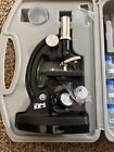 Amscope 48pc Starter 120x-1200x Compound Microscope Science Kit For Kids  black 