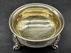 Rare Antique Henderson   Gaines New Orleans Coin Silver Footed Salt Cellar 1850