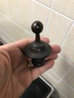 19th Century Antique Finial Turned Clock bed Mahogany Finial  Great Condition