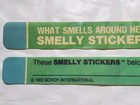 2 Lot Super Rare Vintage Original 1982 Gordy What Smells Around Here  Stickers
