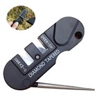 4-in-1 Portable Knife Sharpener     Tungsten Ceramic Carbide Pocket Tool For Edc