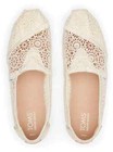 Women s Toms Alpargata Moroccan Natural Crochet Us Size Brand New 100  Authentic
