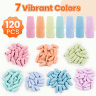 Erasers  120 Pack Pencil Top Erasers  Cap Eraser Toppers Bulk 7-color