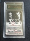 Inkworks X-files Connections Trading Card Promo  p-1 Mulder   Scully Spa 9 Mint