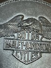 1979 Harley-davidson Deluxe Limited Edition Rhodium Eagle Belt Buckle  01013