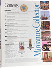 Miniature Collector Dollhouse Miniatures Magazine February 2008 Issue 10 Usa