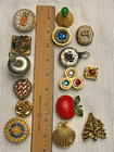 14 Vintage Decorative Trinket Compact Pill Box Collection Florenza Revere   