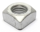 M10-1 5 Zinc Plated Steel Square Nuts  10pcs