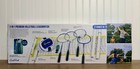 Eastpoint Sports 2-in-1 Volleyball   Badminton Set Adjustable Net W  Accessories
