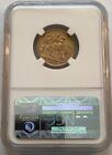 Australian 1875 M Sovereign  Gold  Ngc Au 55